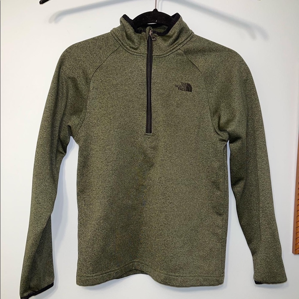 Kids large 12-14 north face Quarter zip